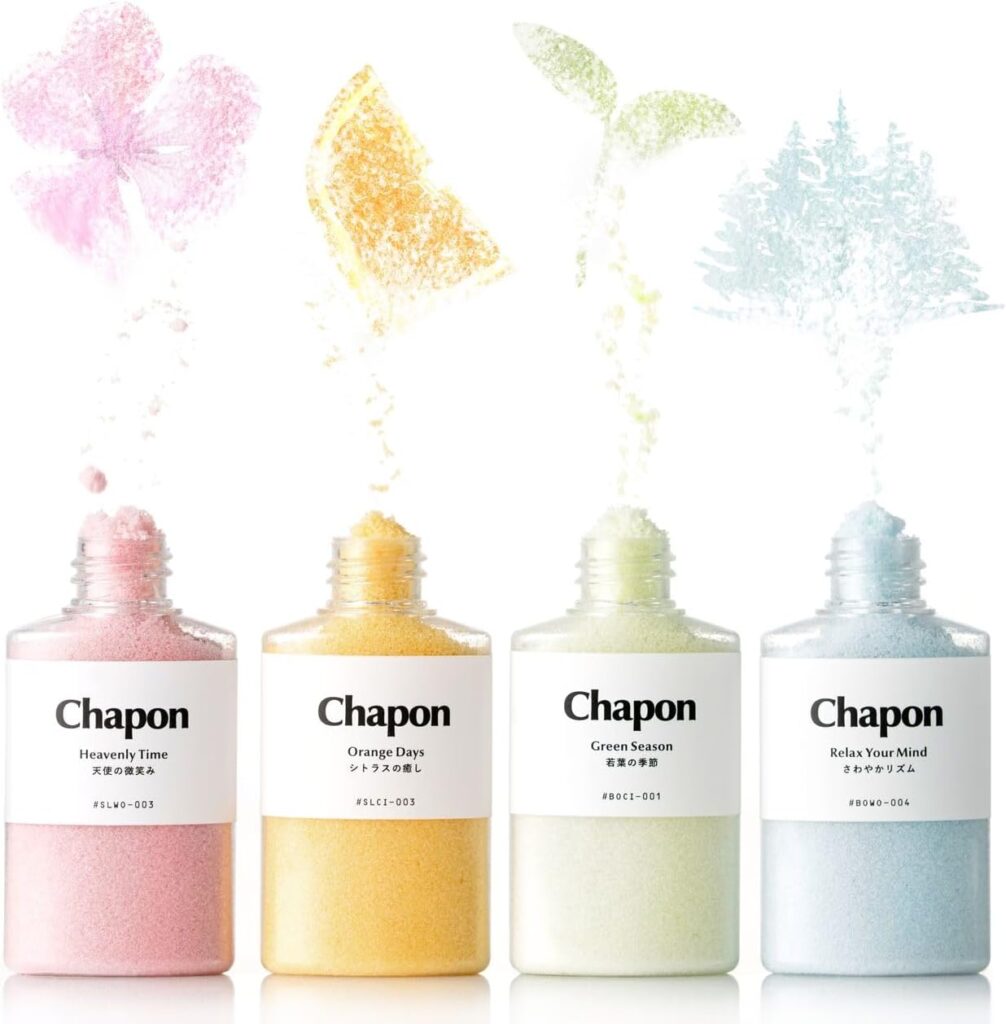Chapon（チャポン）セルフケアバスソルト 4種セット